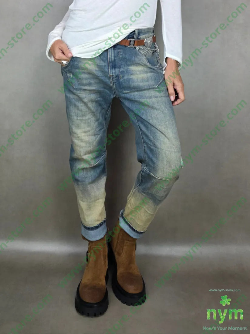 jeans ela sfumato gamba 87co11pl2ea S / DENIM / AI25 PANTALONE
