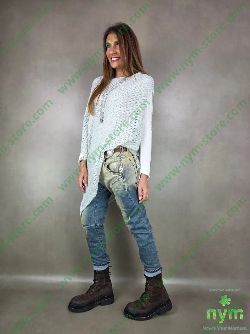 jeans elasticizzato sfumato 87co11pl2ea PANTALONE