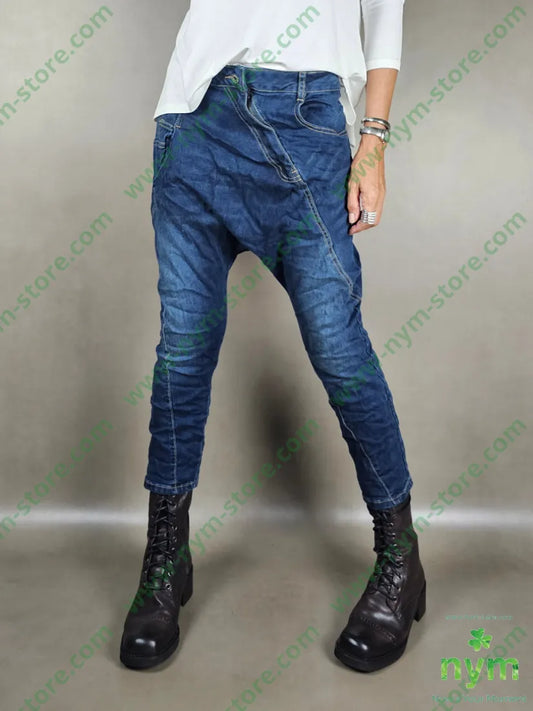 jeans low crotch zip 76co22pl2ea PANTALONE