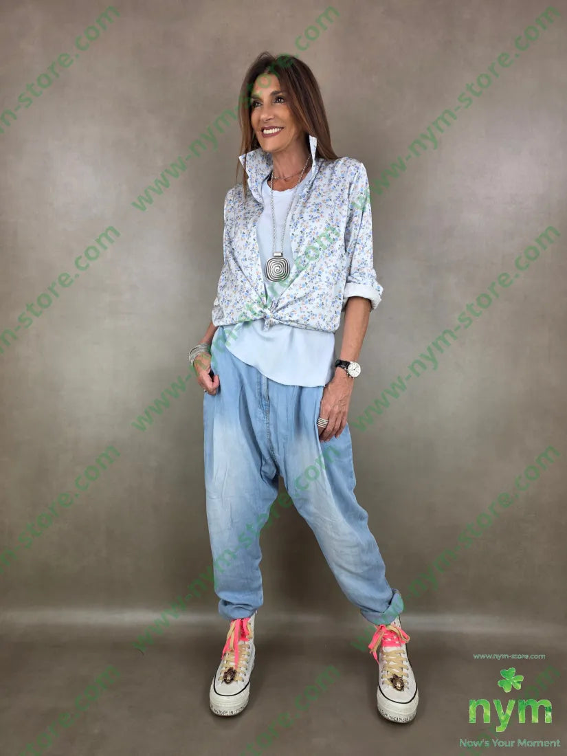 jeans lyocell due pinces 100ly - PANTALONE