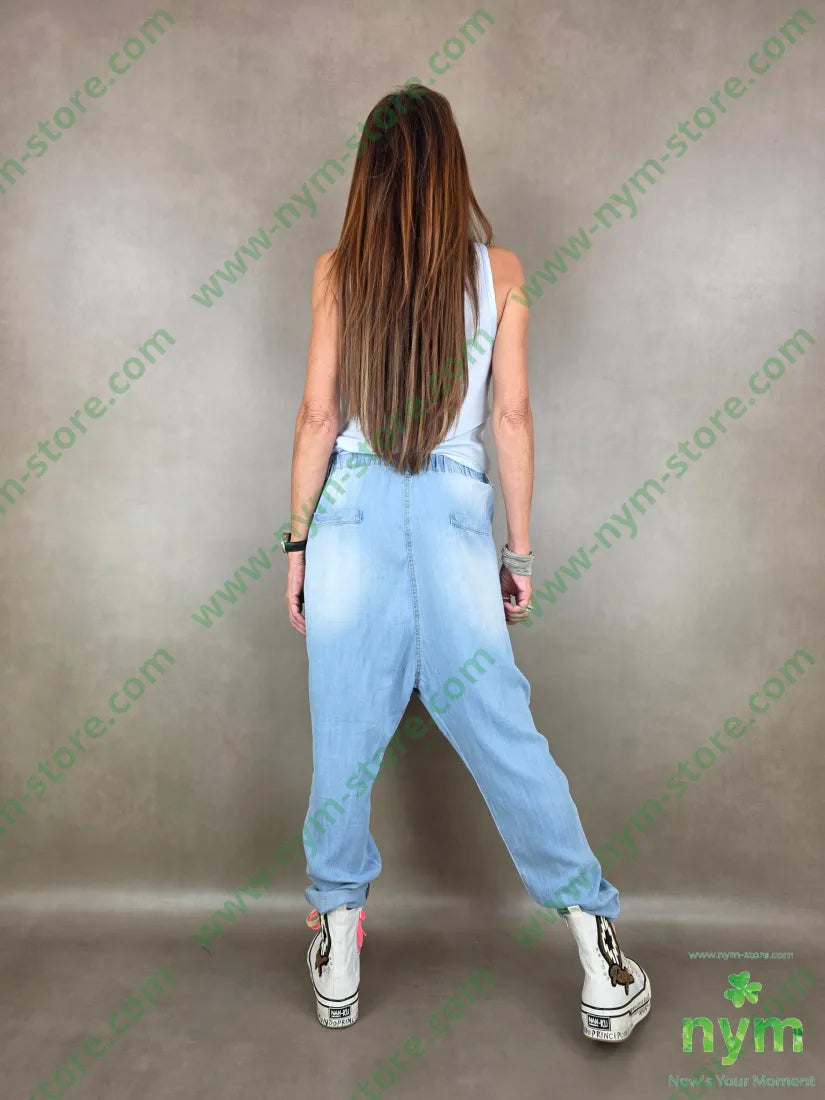 jeans lyocell due pinces 100ly - PANTALONE