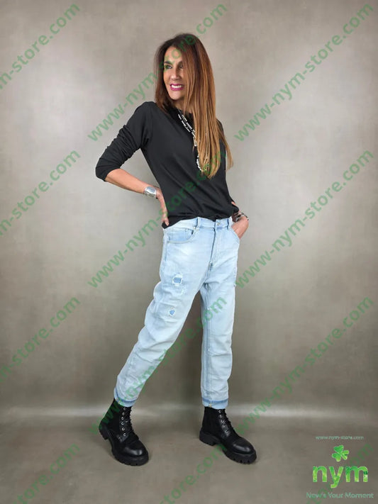 jeans rammendi 84co15pl1ea PANTALONE