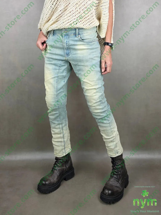 jeans sabbiato stretto 84co15pl1ea PANTALONE