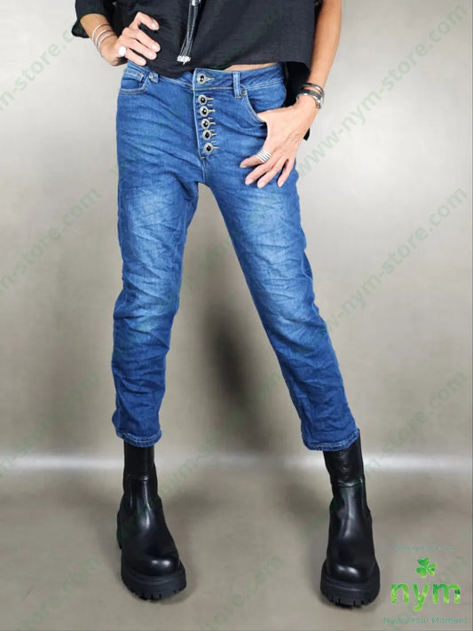 jeans sei bottoni gioiello 93co5pa2ea PANTALONE