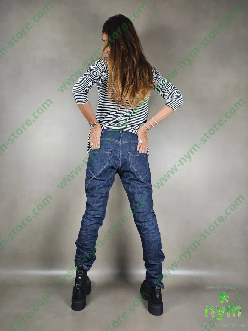 jeans stone washed 98co2ea PANTALONE