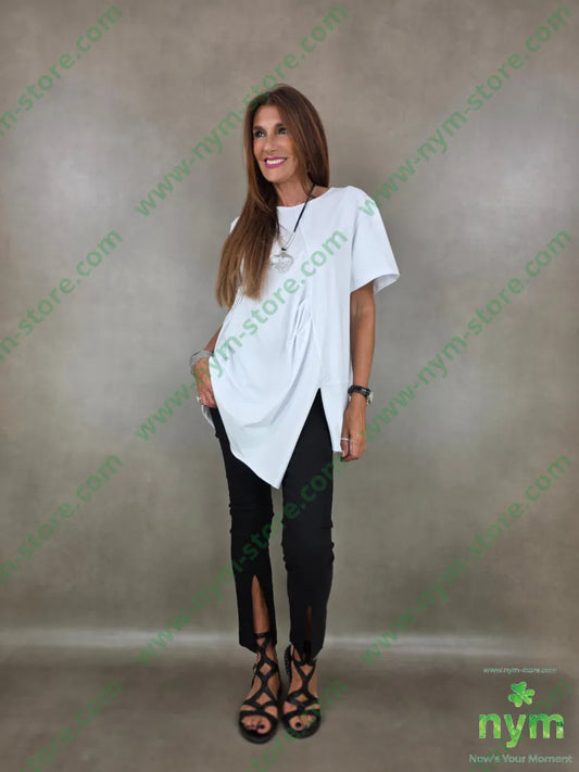 leggings zip e spacchi 78vi19pa3ea - PANTALONE
