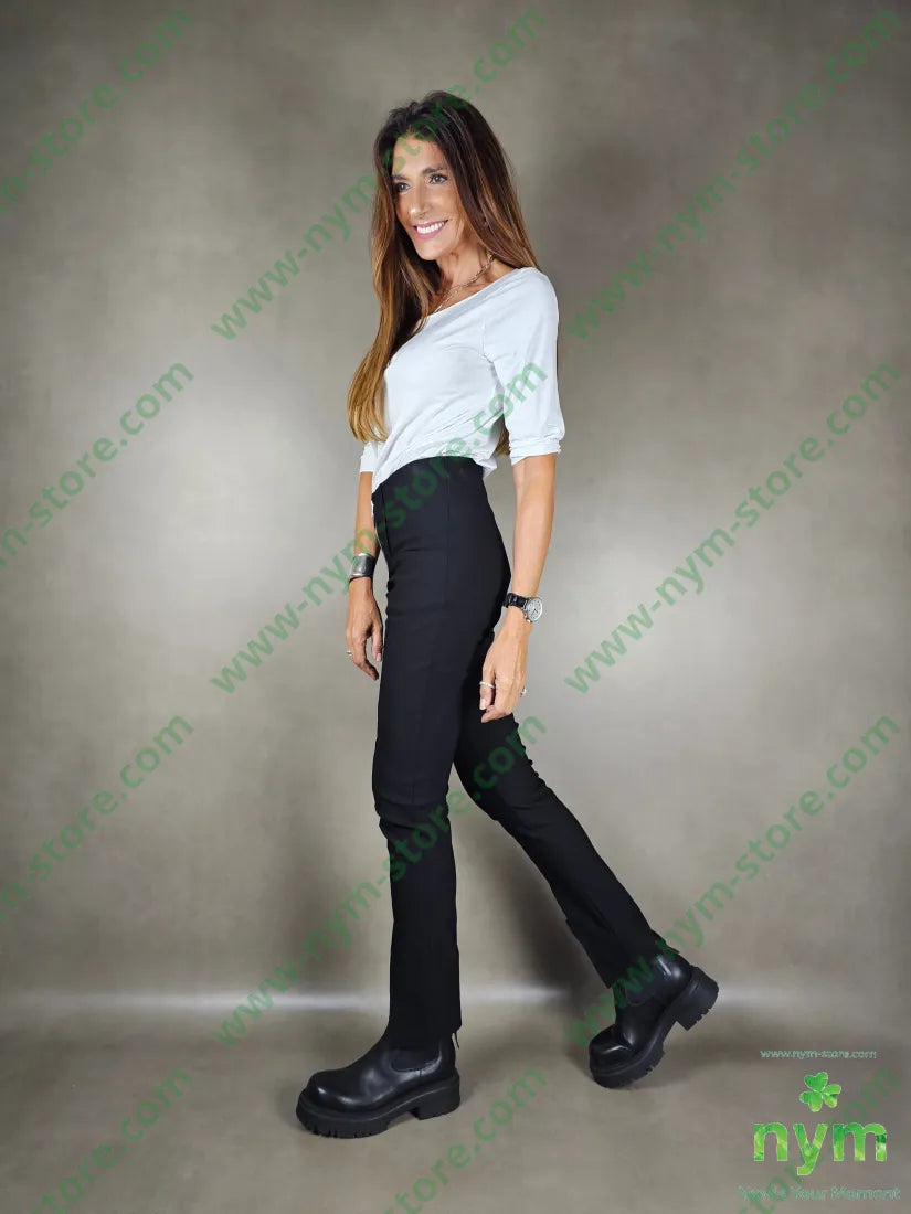 leggings zip e spacchi 78vi19pa3ea PANTALONE