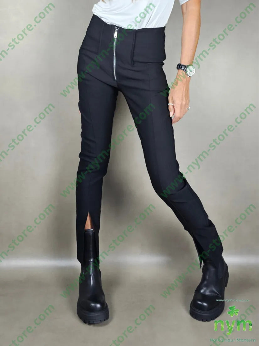 leggings zip e spacchi 78vi19pa3ea PANTALONE