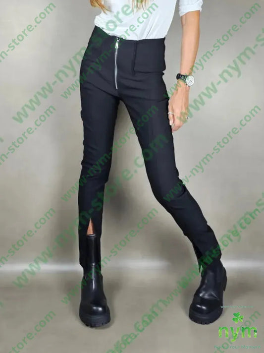 leggings zip e spacchi 78vi19pa3ea - PANTALONE