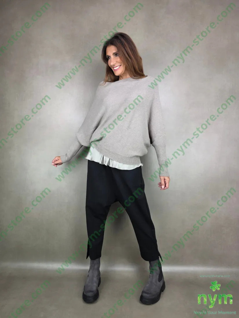 maglia asimmetrica a barca MAGLIA