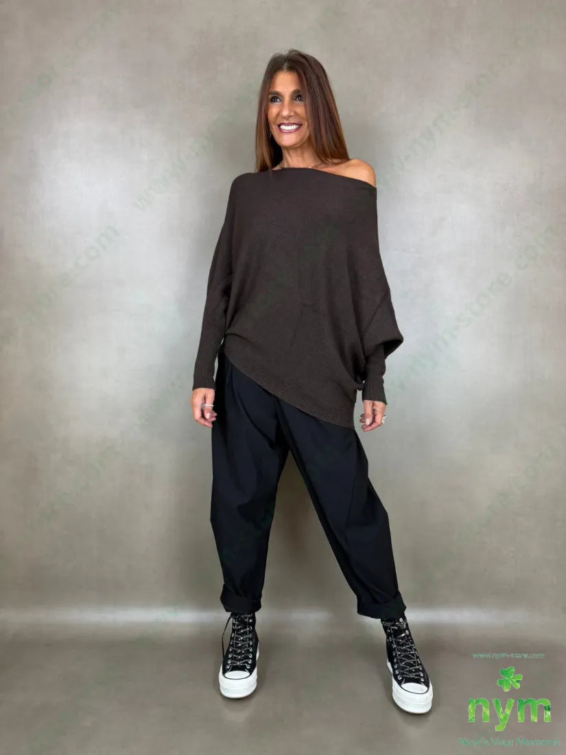 Maglia asimmetrica senza cuciture 50vi27pl23pa - MAGLIA