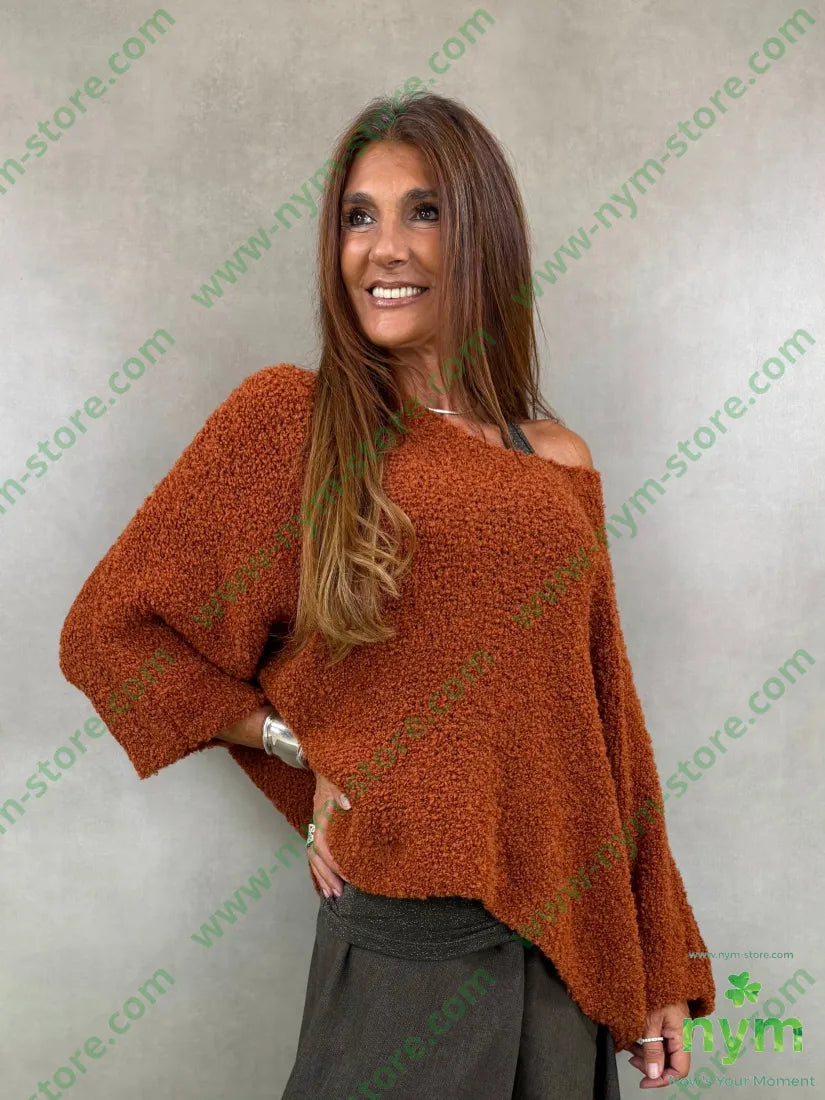 maglia boucle sv m34 65ac17pl9vi9wo - U / RUGGINE / AI26 - MAGLIA