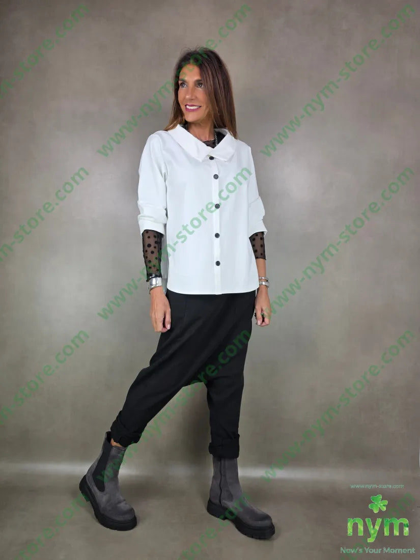 maglia colletto e bottoni 65vi30pa5ea MAGLIA