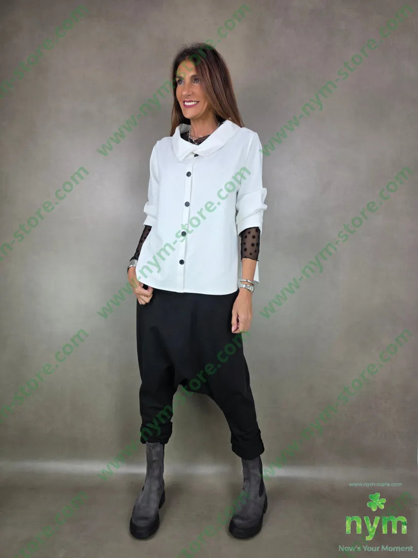 maglia colletto e bottoni 65vi30pa5ea MAGLIA