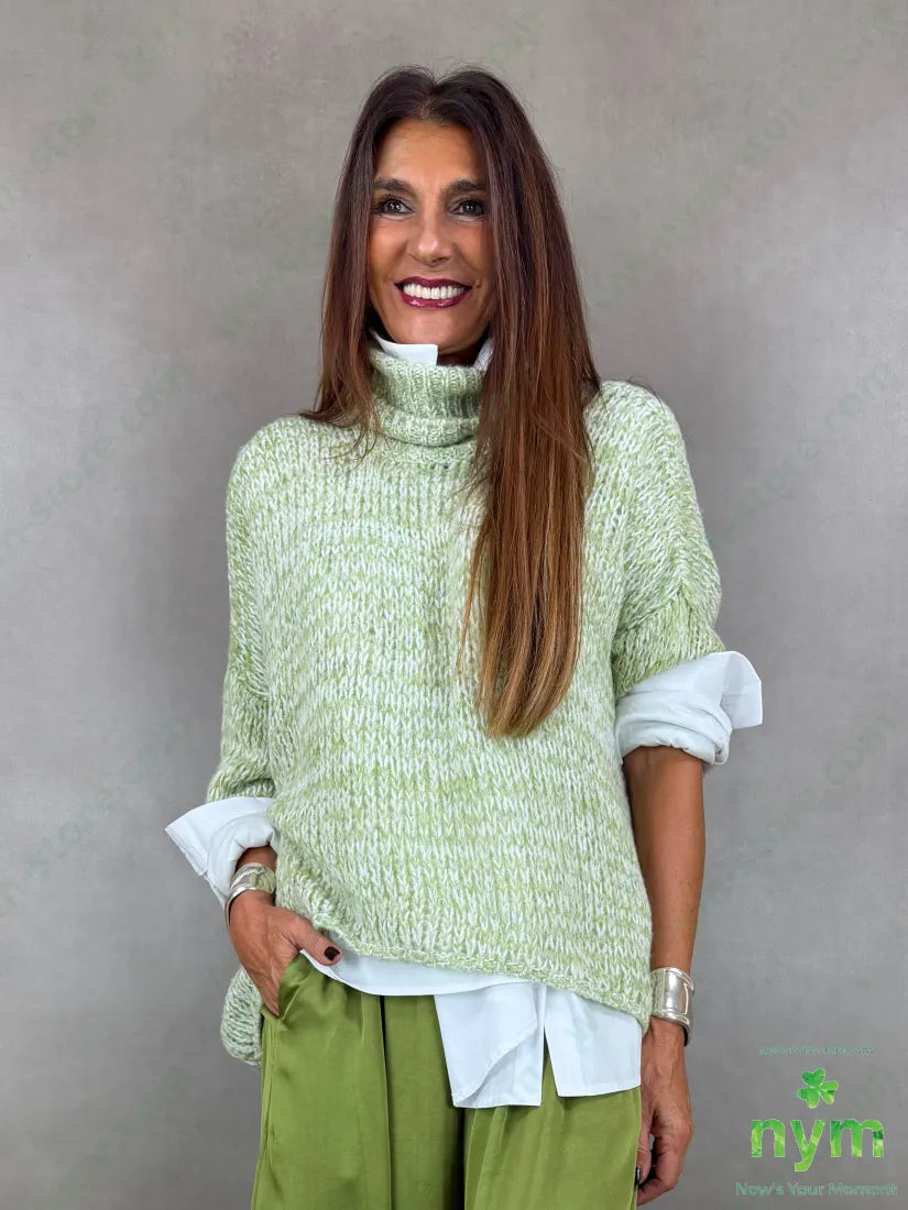 maglIa collo alto v 56pc30ny7wo7vi - U / VERDE / AI26 - MAGLIA