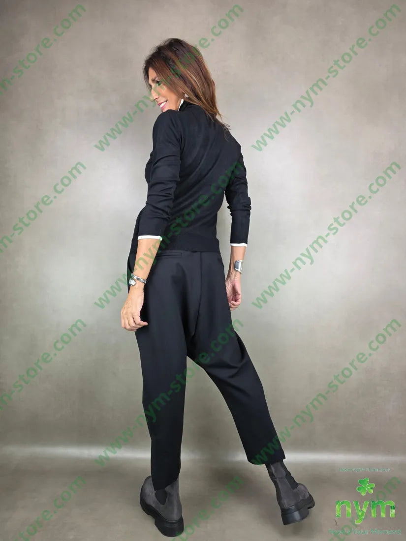 maglia collo contrasto MAGLIA