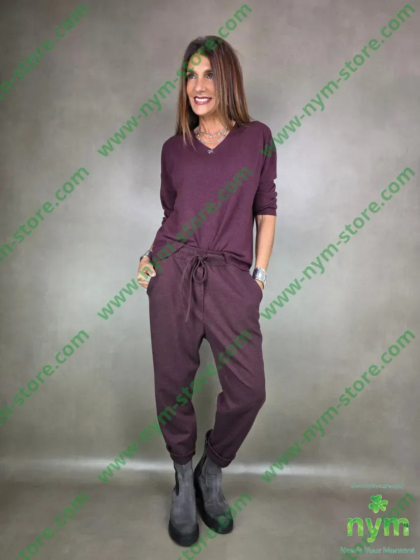 pantalone pesante coulisse 65vi30ny5ea PANTALONE