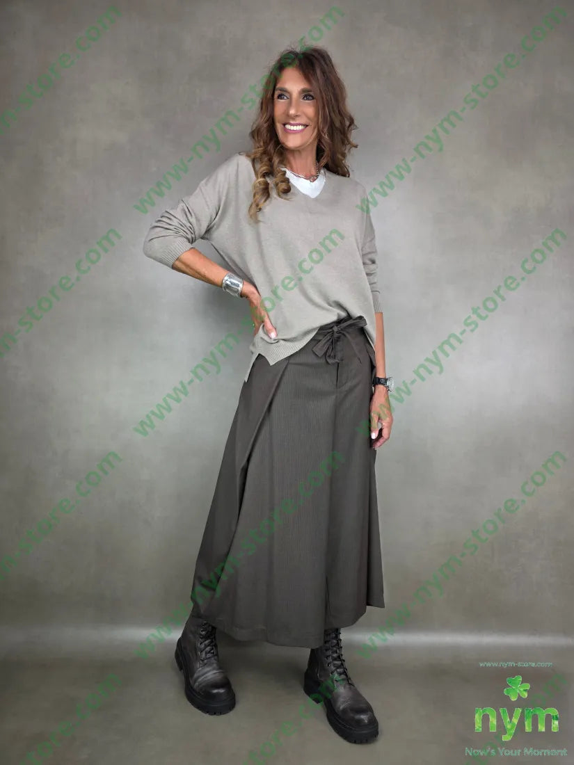 maglia con lo scollo a v 50vi27pl23pa MAGLIA