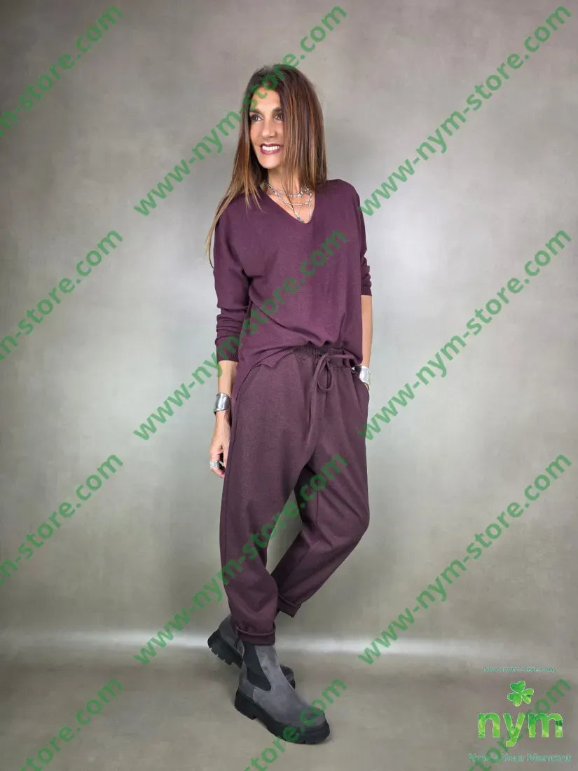 pantalone pesante coulisse 65vi30ny5ea PANTALONE