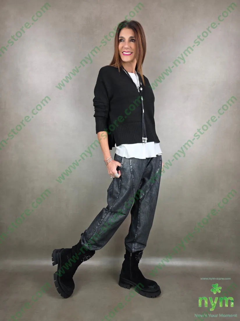 maglia corta bordi costina 50vi30pa20pl MAGLIA