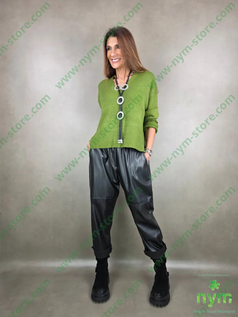 maglia corta bordi costina 50vi30pa20pl MAGLIA