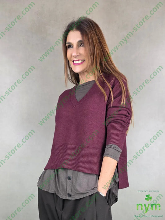 maglia corta bordi costina 50vi30pa20pl U / BORDO / AI25 MAGLIA