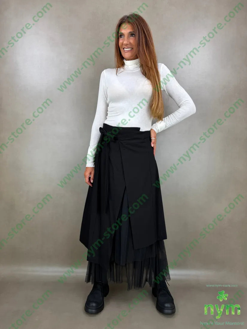 maglia dolcevita misto cachemire 80vi9pa6ea5ws - MAGLIA