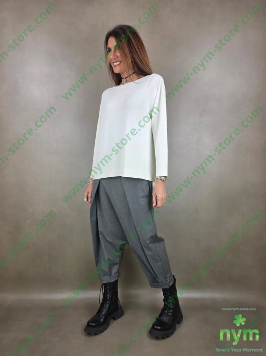 maglia in filo scollo a barca MAGLIA