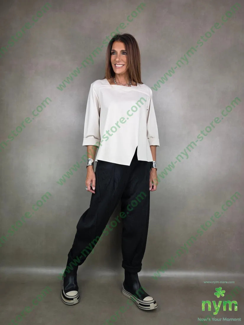 maglia in punto mi dettaglio collo 65vi30pa5ea MAGLIA