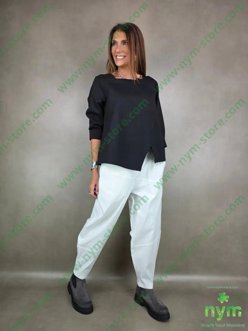 maglia in punto mi dettaglio collo 65vi30pa5ea MAGLIA