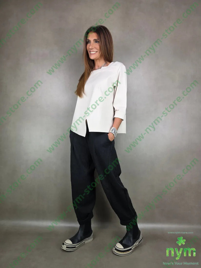 maglia in punto mi dettaglio collo 65vi30pa5ea MAGLIA