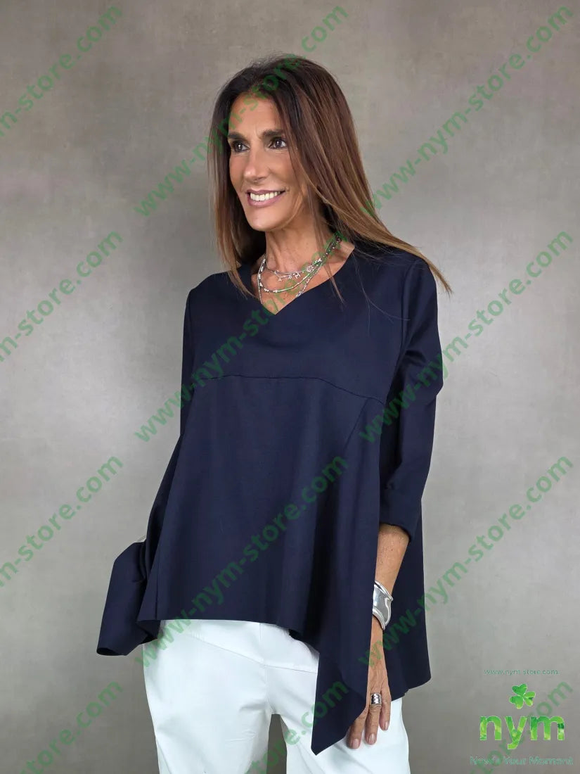 maglia in punto mi scollo a v MAGLIA