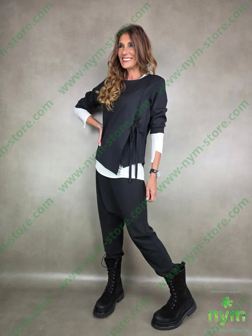 maglia in punto milano laccetto 65vi30pa5ea MAGLIA