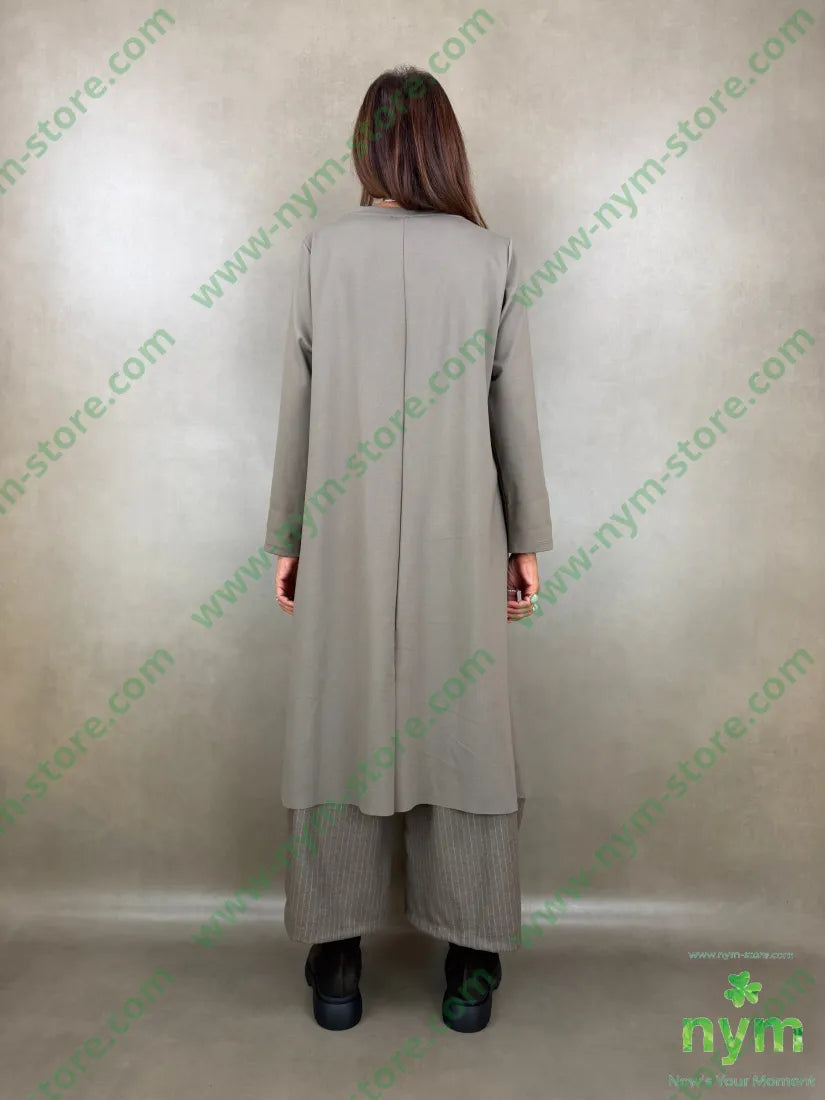 maglia lunghissima accoppiata punto milano f 60vi35pa5ea - U / FANGO / AI26 - MAGLIA