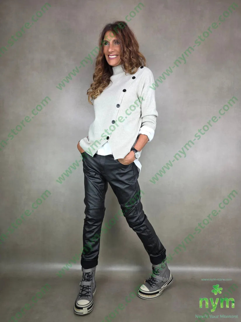 maglia lupetto bottoni trasversali 50vi30pa20pl MAGLIA