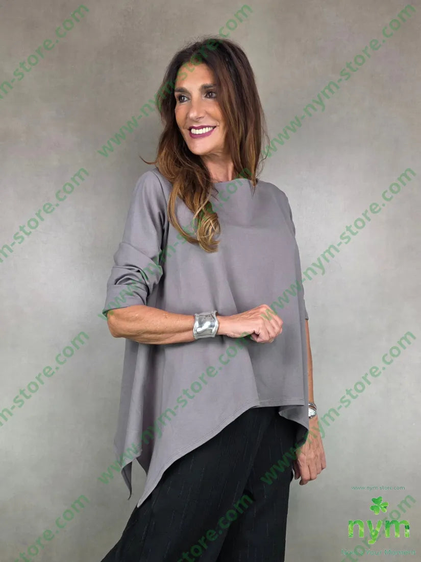 maglia pm lunga nei lati 68vi30ny5ea U / FANGO / AI25 MAGLIA