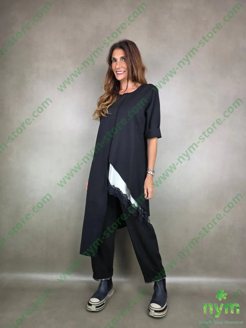 maglia pm lunga taglio vivo 68vi30ny5ea U / NERO / AI25 MAGLIA