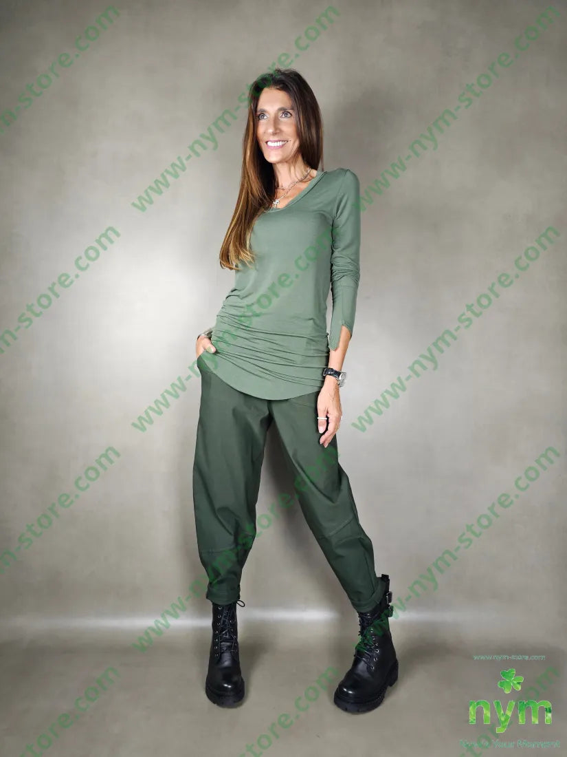 maglia scollo a v misto cachemire 80vi2pa6ea5ws MAGLIA