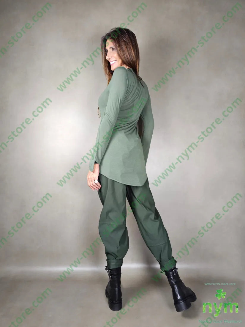 maglia scollo a v misto cachemire 80vi2pa6ea5ws MAGLIA