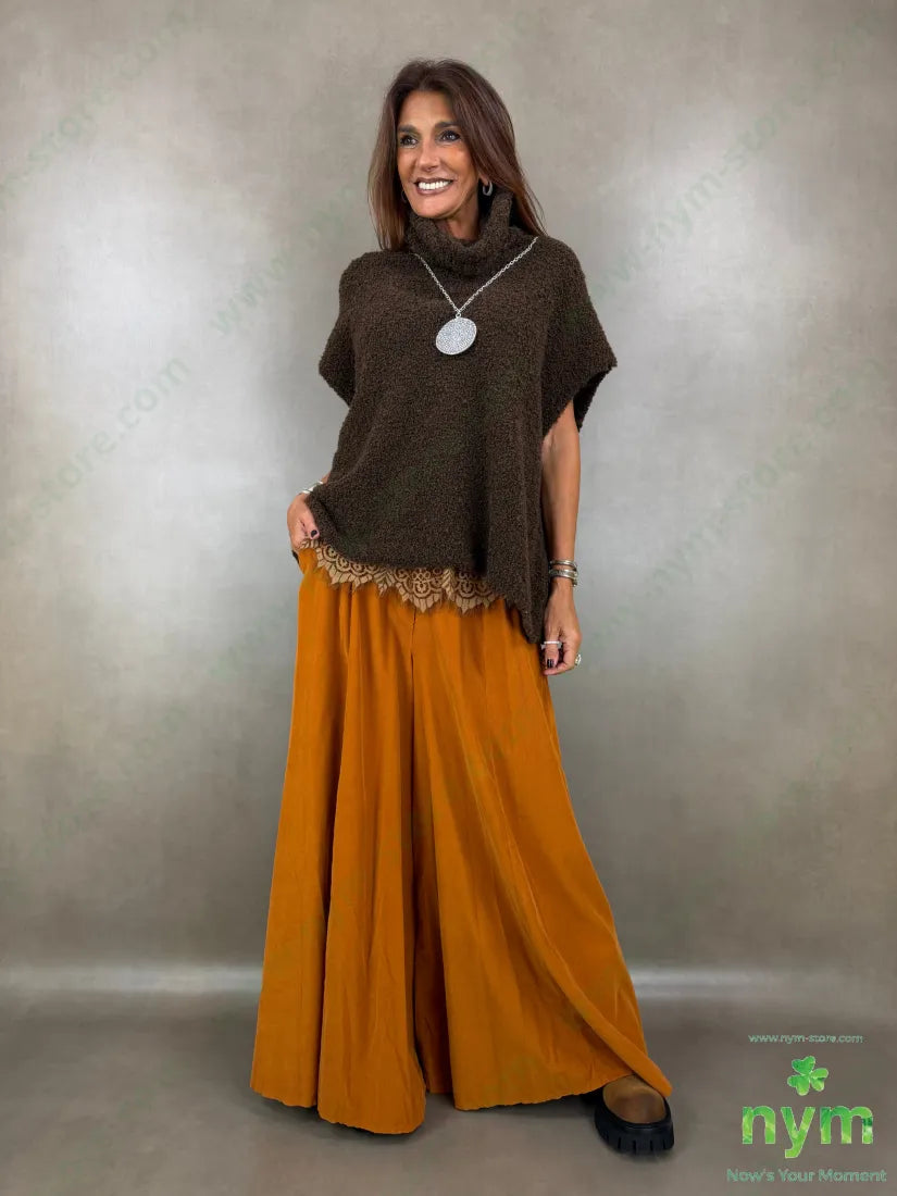 maglia senza maniche boucle collo ciambella 65ac17pl9vi9wo - MAGLIA