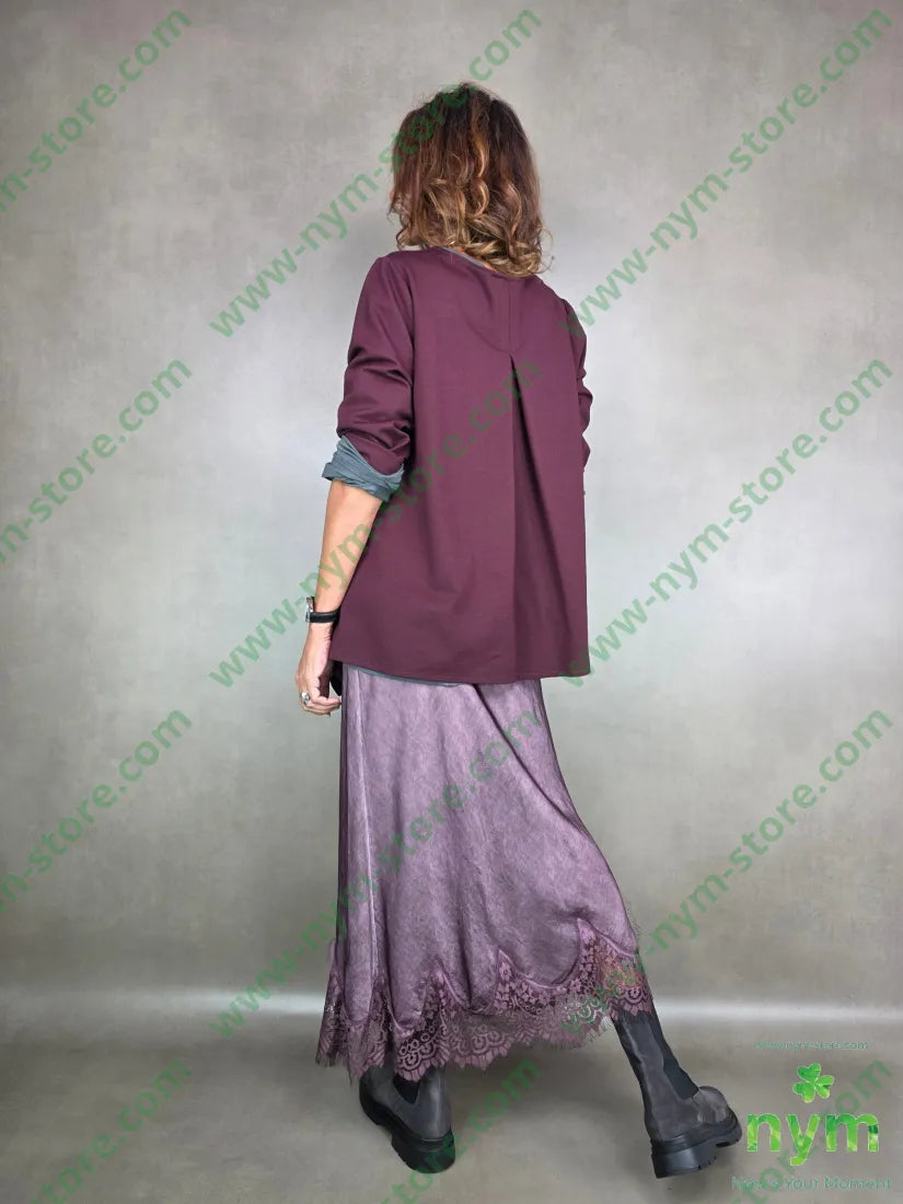 maglia soffietto dietro pm 65vi30ny5ea U / BORDO / AI25 MAGLIA