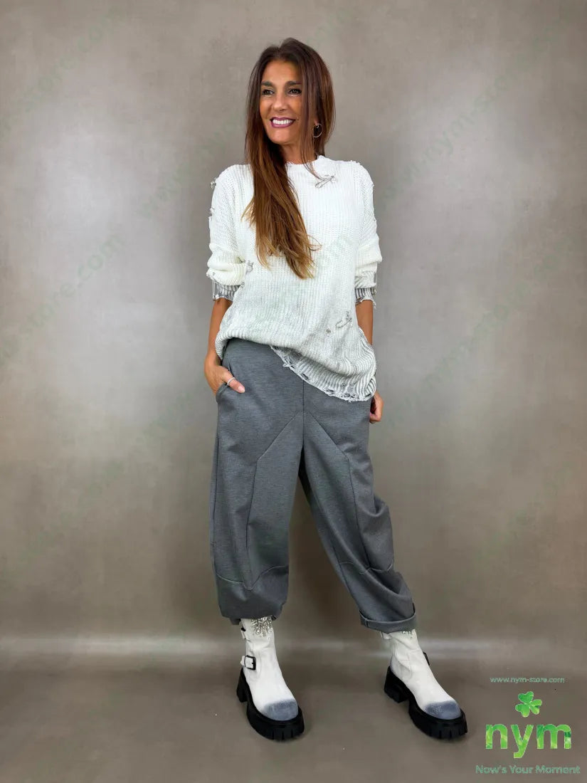 maglia strappata con spille 100pc - MAGLIA