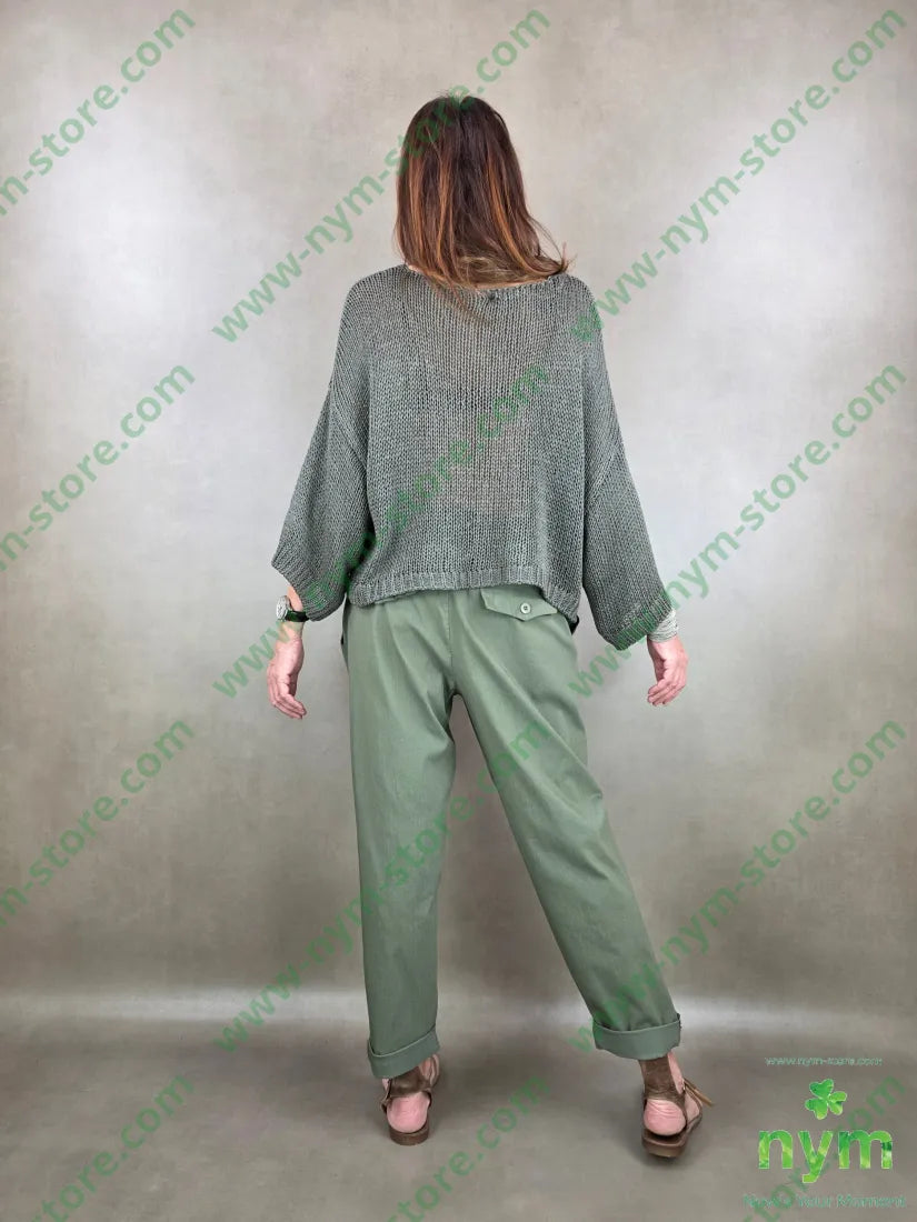 maglia tricot girocollo 100ac - MAGLIA