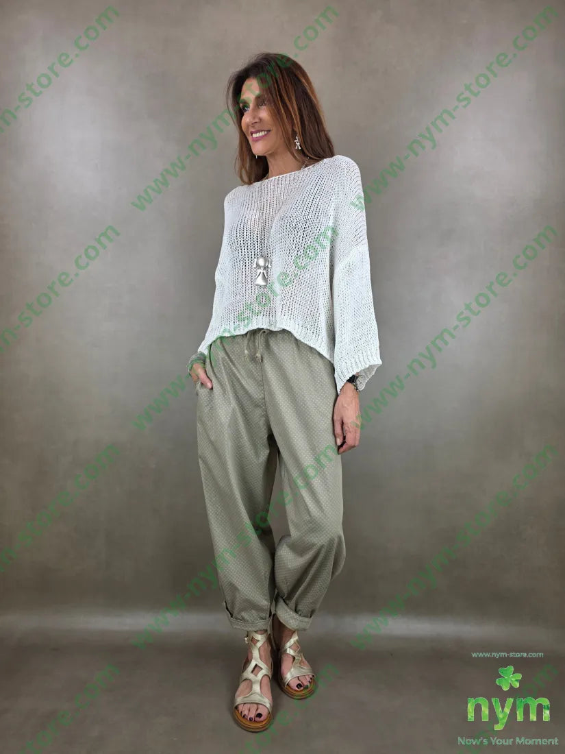 maglia tricot girocollo 100ac - MAGLIA