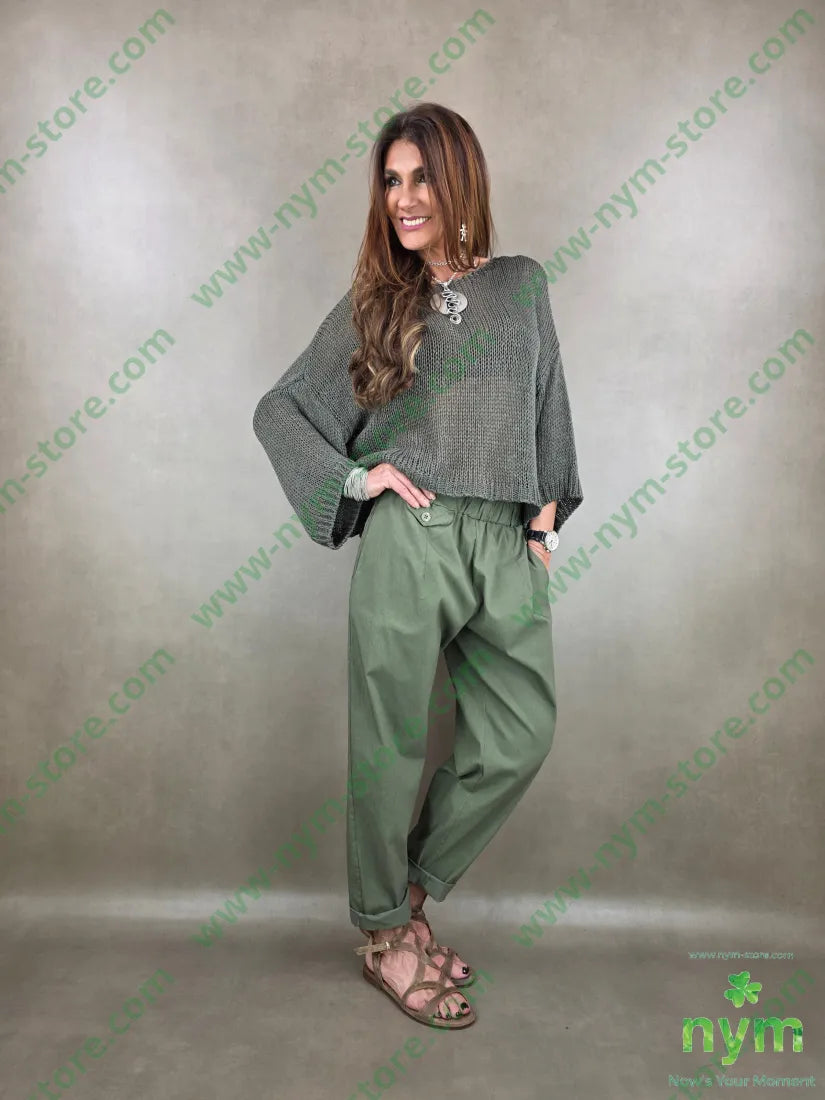 maglia tricot girocollo 100ac - MAGLIA