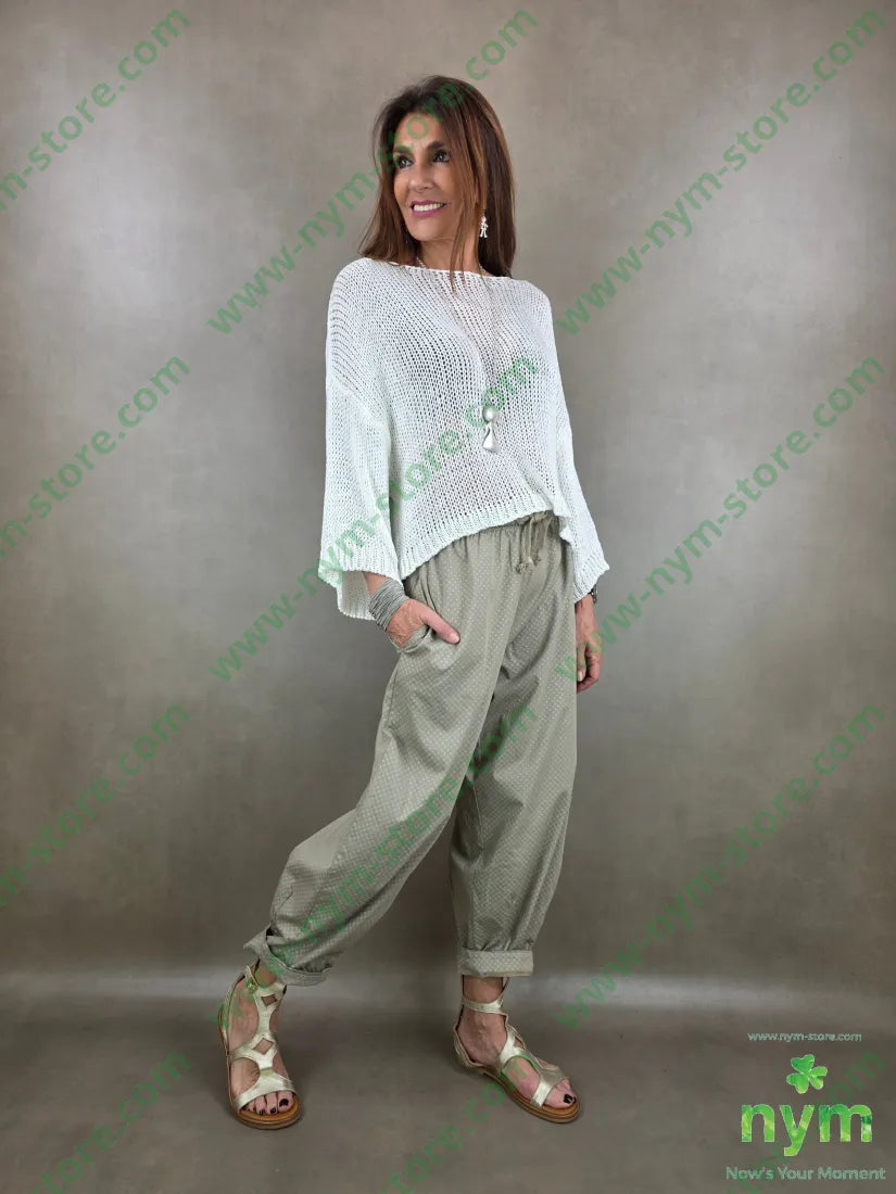 maglia tricot girocollo 100ac - MAGLIA