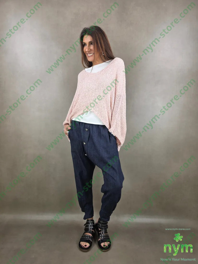 maglia tricot scollo a v 68co27vi5af - MAGLIA