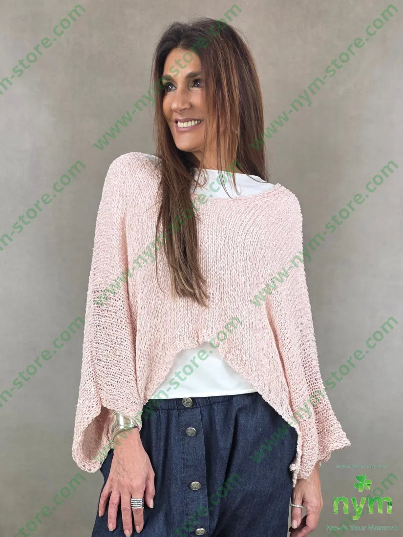 maglia tricot scollo a v 68co27vi5af - U / ROSA / PE26 - MAGLIA