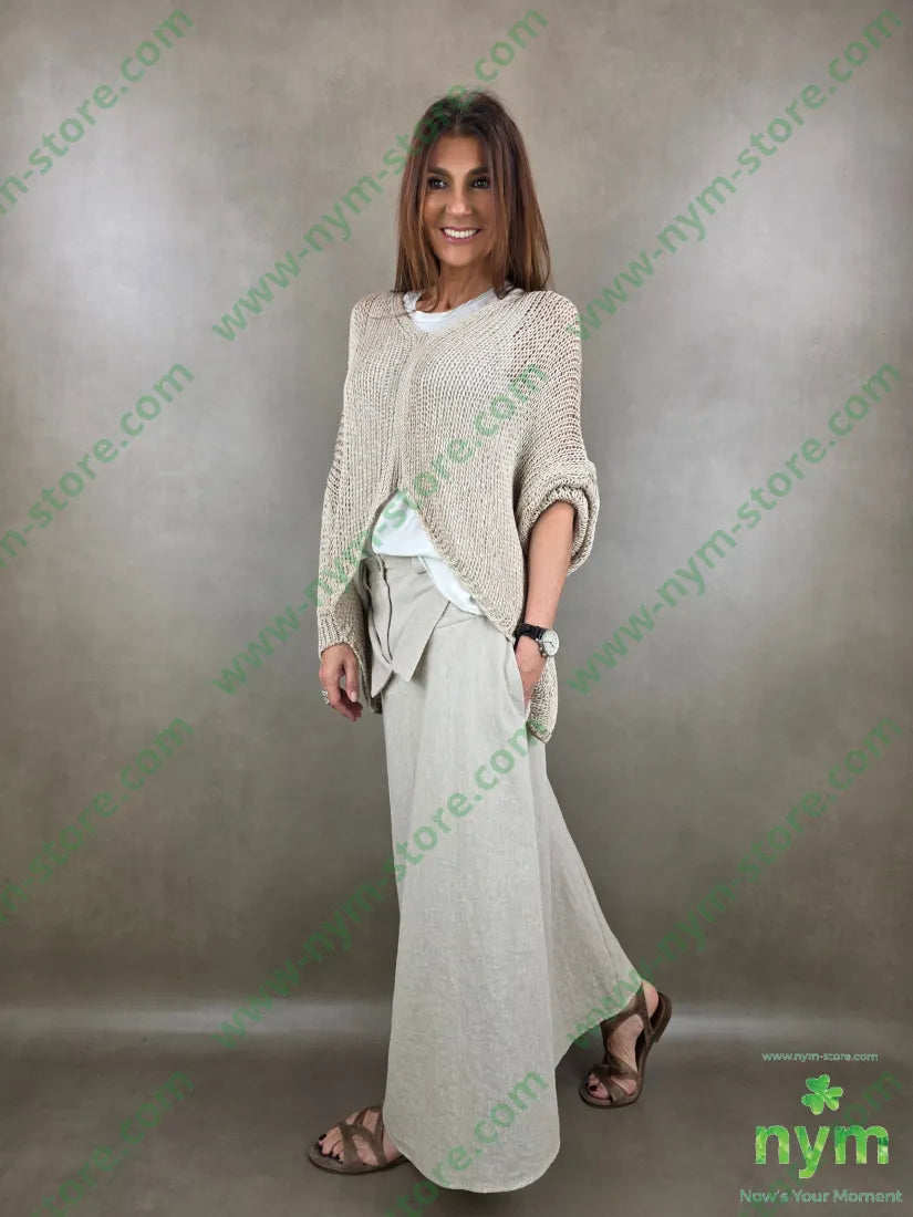 maglia tricot scollo a v corta davanti 100ac - MAGLIA