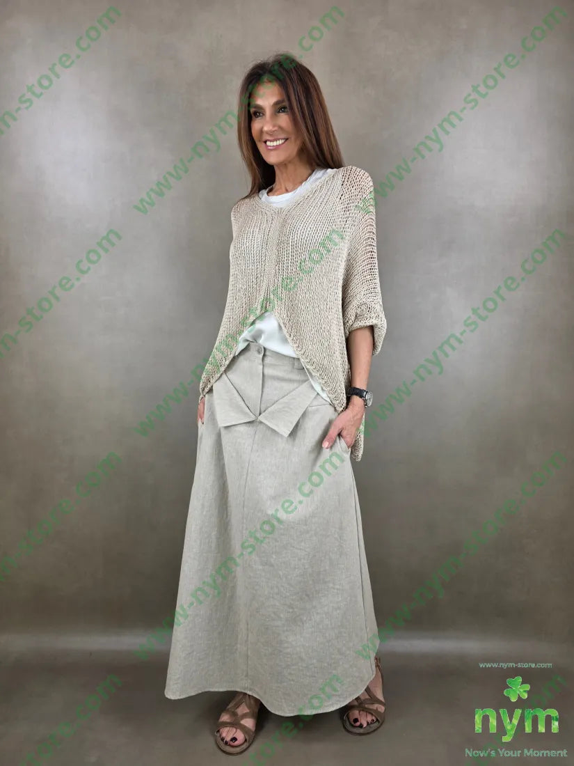 maglia tricot scollo a v corta davanti 100ac - MAGLIA